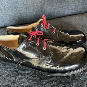 Vintage Paris Patent Leather Maryjane Shoes size 40